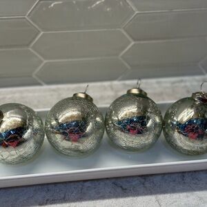 Kugel inspired ornaments set 4